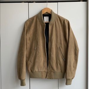 Suade Sandro jacket In medium. Worn once.